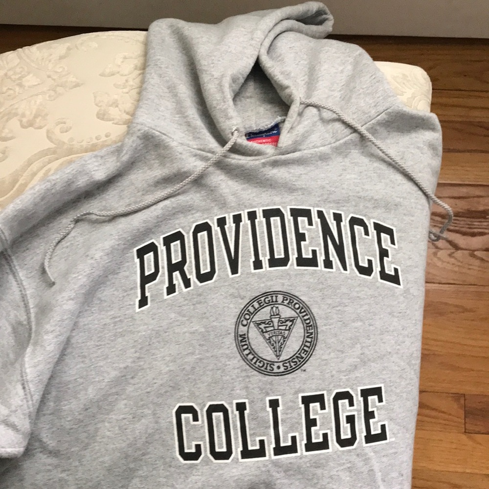 Gray Providence College Hoodie